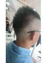 ルクール 喜多町店(Le Coeur) ボウズ×ソフトモヒカン/かっこいい◎20代30代40代