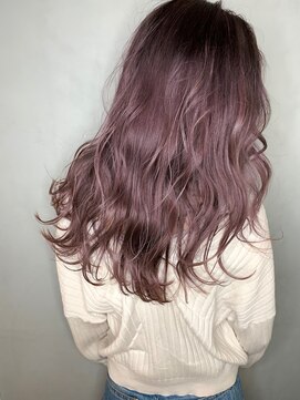 アンベリール 大名(Embellir) ブリーチ縮毛矯正 ケアブリーチ ミルクティーカラー