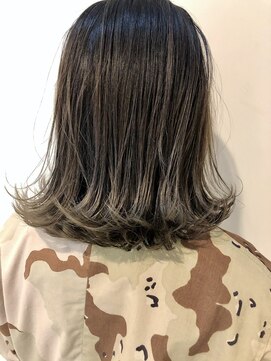 エル(EL by green) [ＡＫＩＫＯ]アッシュベージュ×バレイヤージュ☆0112327997