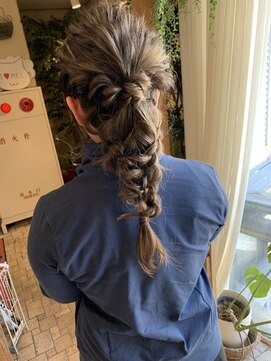 ユース(YOUTH) あみおろしセットスタイル