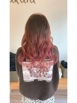 アカラ ヘアー akala ｈair グラデーションカラー