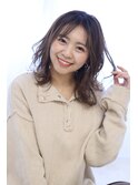 【valentine高木】大人可愛い外ハネレイヤーカール