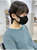 【Owll】大人可愛い小顔バング マッシュショートダークカラー