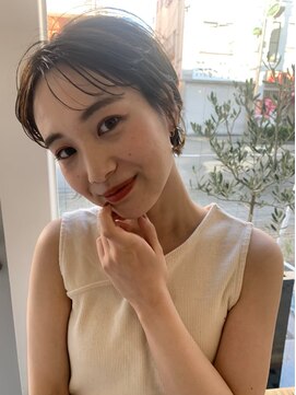 ローウェ 名駅(Louwe) 丸みショートひし形シルエット小顔[名駅/名古屋駅前]