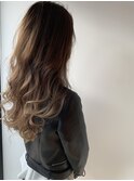 秋冬エアータッチグラデーション