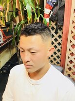 ヘアースタジオアルファ フェードカット0.3ミリ