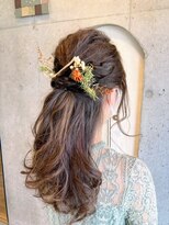 美容室 ル クラージュ&nbsp;結婚式ダウンスタイルへアセット