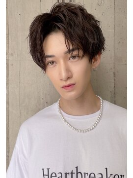 ロンド ロビン 栄(Lond robin) 【Lond robin】高瀬慎也ニュアンスパーマセンターパート無造作