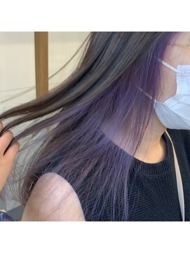 アンジェリカ 尼崎店(ANGELICA) パープルインナーカラー【ANGELICA 吉永】