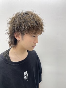 マール 矢場町(MARL) スパイラルパーマ×ウルフ