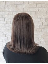 ヘアーオアシス 太田店(Hair OASIS)&nbsp;ハイライト◎外ハネ◎艶ボブグレージュ☆