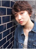 インナーグレージュ/マチルダボブ/前髪/ピンクベージュ/二子玉川