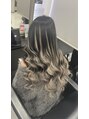 ヘアーデザイン ジェルム(Hair Design germe) エクステでバレイヤージュ風暗髪でも明るくできちゃいます！