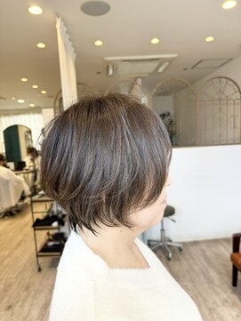 イト リトルヘアガーデン(ito. little hair garden) アッシュ×ショートボブ