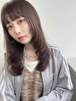 ホォレ 豊中店(fore)&nbsp;オリーブベージュショートミニボブグレージュブリーチレイヤー