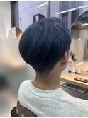 ブルーシルバーカラー