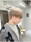 ニュアンスパーマ/韓国マッシュ/スパイキーショート/渋谷