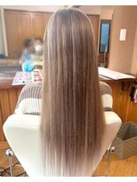 エクステンション クーチャー(Extention Cu'cha)&nbsp;シルバーバレイヤージュ♪