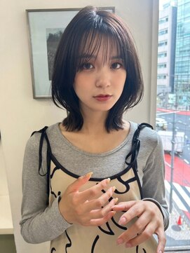 ポーチバイハニー オモテサンドウ(PORCH by HONEY omotesando) イメチェンくびれレイヤーワイドバング美髪オリーブ髪質改善3
