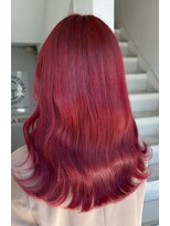 テテ(TETE)&nbsp;【TETE】エデン　韓国風ワインレッド　心斎橋×長堀橋