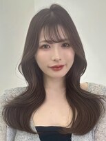 ノイズオオサカ 天王寺店(NOISM OSAKA)&nbsp;アッシュグレーレイヤーカットアッシュ20代30代40代韓国ヘア艶髪