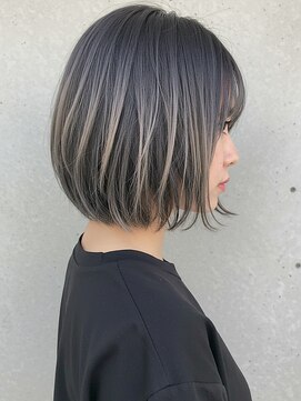 オーバルヘアー ルポ(OVAL hair repos) ナチュラルショート/大人ショート/ハイライト