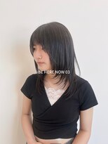 ビーヒアナウ N゜03 金沢駅西店(BE HERE NOW)&nbsp;【韓国ヘア/レイヤーカット/顔まわりカット】
