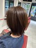 【髪質改善カラー】　カット＋アルティストカラー(内部補修付き)￥14157
