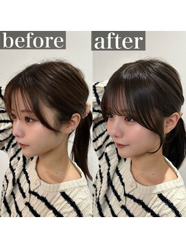 メラク(Merak) 《渋谷/表参道》小顔見えNo.1！垢抜ける顔まわりレイヤーカット