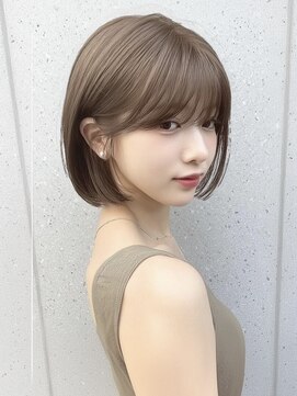 ユーフォリア 銀座(Euphoria) 韓国/小顔/黒髪/ココアベージュ/銀座/ショートカット