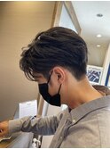 齊藤豪 刈り上げマッシュショート