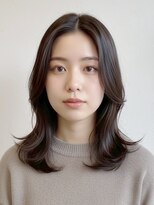 ミュージアム(MUSEUM) ミディアムレイヤー/透明感カラー/グレージュ