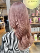 キャンバス 川崎(canvas.)&nbsp;ピンクベージュ/ハイトーン/ケアブリーチ/髪質改善/川崎/美髪