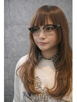 テラ(terra)&nbsp;エアリーハッシュレイヤー×オレンジベージュ