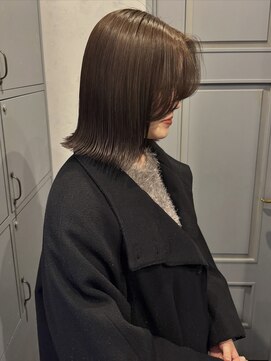 ニュートライズ(NEUTRIZE) オリーブグレージュ/ボブ/髪質改善/ケアカラー/ヘアセット