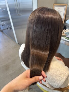 オーガニック リブ 川越(organic+live) 新生活◎20代30代艶カラーロング髪質改善美人髪