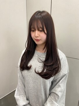 アンドルトワ(and Lutowa) ナチュラルブラウン×レイヤーカット