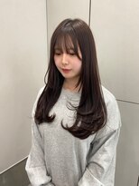 アンドルトワ(and Lutowa) ナチュラルブラウン×レイヤーカット