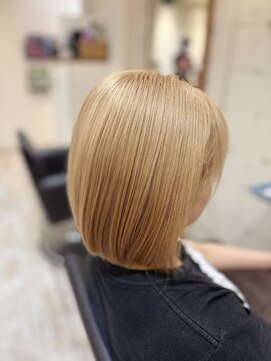 ヘアーアトリエ ネートル つつじヶ丘(Hair atelier naitre) ブロンドカラー