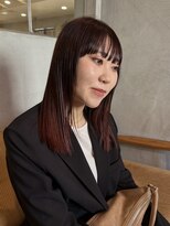 ヘアーミュゼ 井田店(Hair Musee)&nbsp;ワイドバング×グラデーションカラー
