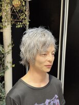 シファー(～Cifer)&nbsp;【武蔵小杉】【新丸子】メンズシルバーカラーツーブロアシメ