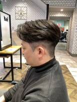 ステレオ ヘアデザイン 安城店(STEREO HAIR DESIGN)&nbsp;センターパート×ニュアンスパーマ（5月）