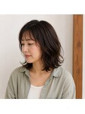 柔らかミディアムデジタルパーマ　20代 30代 40代 50代 60代