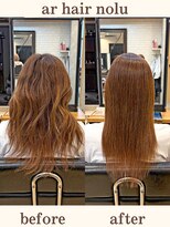 アールヘアノル(ar hair nolu) 髪質改善縮毛矯正 35