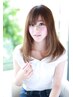【自然で上質なツヤ感を】カット+リシオ縮毛矯正　￥11000