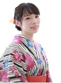 ☆浴衣ヘアアレンジ☆浴衣美人×編み込みアレンジ