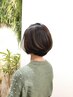 大人3Ｄカラー【白髪ぼかしハイライト】+カット ￥14200