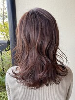 ジェリカ(Jlica) 伸ばしかけレイヤースタイル ピンクバイオレット