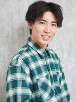 メンズサロンドットリアン(dot. lien)&nbsp;【men’s salon dot. Tokyo】癖毛風パーマ×センターパート