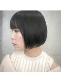 Aラインボブ/フレンチボブ/モードへア/フルバング/イメチェン